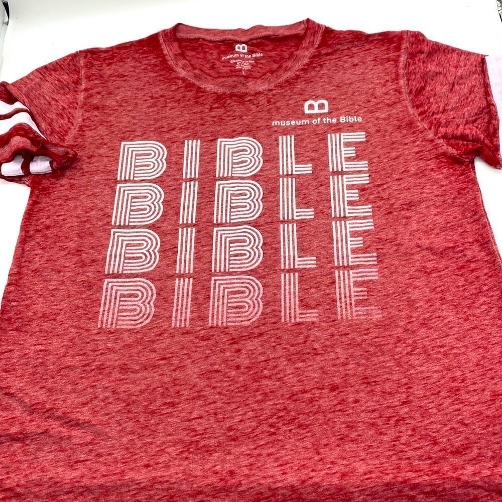 💘 🆓 💘 with purchase ✨ Museum Of The Bible Ladies Tee Shirt Short Sleeve 👚 ✨